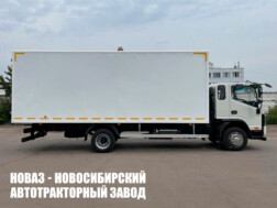 Промтоварный фургон JAC N120 грузоподъёмностью 6,3 тонны с кузовом 7400х2600х2500 мм
