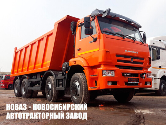 Самосвал КАМАЗ 65201 грузоподъёмностью 26,6 тонны с кузовом 25 м³