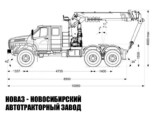 Седельный тягач Урал NEXT 4320-6981-72 с манипулятором INMAN IT 200 до 7,2 тонны с буром и люлькой модели 3451 (фото 2)