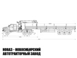 Седельный тягач Урал NEXT 4320-6981-72 с манипулятором INMAN IT 200 до 7,2 тонны с буром и люлькой модели 3451 (фото 4)