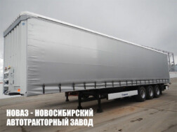 Шторный полуприцеп KOLUMAN S грузоподъёмностью 32,1 тонны с кузовом 16500х2480х2585 мм