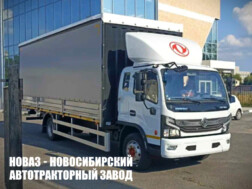Тентованный грузовик DongFeng C120N грузоподъёмностью 6,7 тонны с кузовом 7500х2540х2600 мм