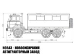 Вахтовый автобус вместимостью 22 мест на базе Урал-М 4320-4151-81 модели 6530 (фото 2)