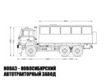 Вахтовый автобус вместимостью 22 мест на базе Урал-М 4320-4151-81 модели 7028 (фото 2)