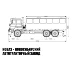 Вахтовый автобус Урал-М 4320-4971-82 вместимостью 28 мест модели 7879 (фото 2)