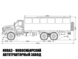 Вахтовый автобус вместимостью 28 мест на базе Урал NEXT 4320-6951-72 модели 8250 (фото 2)