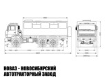 Вахтовый автобус вместимостью 22 места на базе КАМАЗ 43118-3059-50 модели 4624 (фото 2)