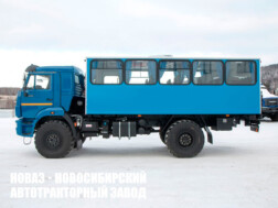 Вахтовый автобус вместимостью 22 посадочных места на базе КАМАЗ 43502 модели 5705
