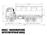 Вахтовый автобус вместимостью 22 места на базе КАМАЗ 5350-3014-42 модели 7269 (фото 2)