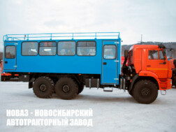 Вахтовый автобус вместимостью 28 посадочных мест на базе КАМАЗ 43118‑3027‑50 модели 5730