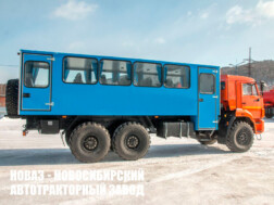 Вахтовый автобус вместимостью 28 посадочных мест на базе КАМАЗ 43118‑3098‑46 модели 3115