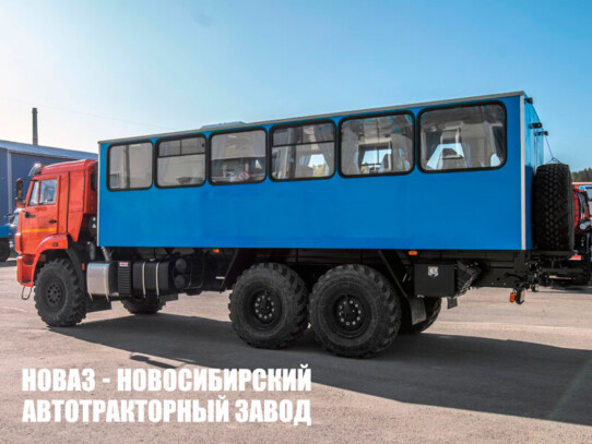 Вахтовый автобус вместимостью 28 мест на базе КАМАЗ 43118 модели 7161 (фото 1)