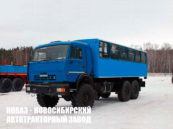 Вахтовый автобус вместимостью 28 посадочных мест на базе КАМАЗ 5350 модели 4759