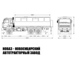 Вахтовый автобус вместимостью 28 мест на базе КАМАЗ 5350 модели 4759 (фото 2)