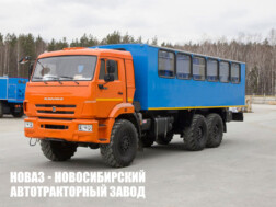 Вахтовый автобус вместимостью 32 посадочных места на базе КАМАЗ 43118‑3078‑46 модели 4825