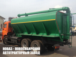 Загрузчик сухих кормов ЗСК-20 объёмом 17 м³ на базе КАМАЗ 65115 с доставкой по всей России