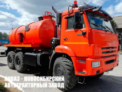 Автоцистерна для сбора нефти и газа АКН-10 объёмом 10 м³ на базе КАМАЗ 43118-3027-50