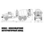 Автобетоносмеситель Урал 4320-1951-60 объёмом 5 м³ модели 4359 (фото 3)