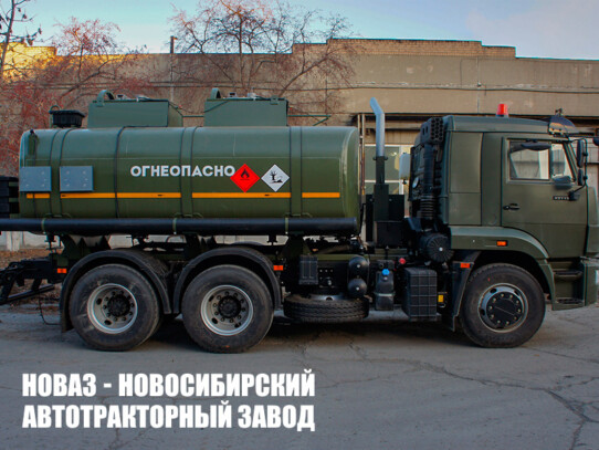 Автотопливозаправщик АТЗ-12 объёмом 12 м³ с 2 секциями на базе КАМАЗ 65115-3082-48