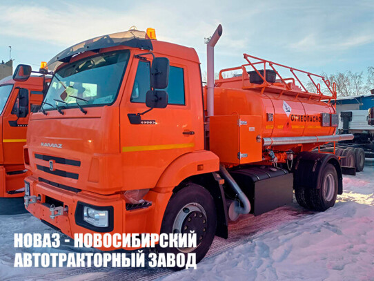 Автотопливозаправщик АТЗ-8,5 объёмом 8,5 м³ с 2 секциями на базе КАМАЗ 43253-2010-69 (фото 1)