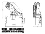Бортовой автомобиль FAW J6 CA3310 с манипулятором Sunhunk K328-4 до 15 тонн (фото 3)
