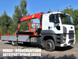 Бортовой автомобиль Ford Cargo 1833 с краном‑манипулятором INMAN IT 150 до 7,1 тонны с доставкой по всей России