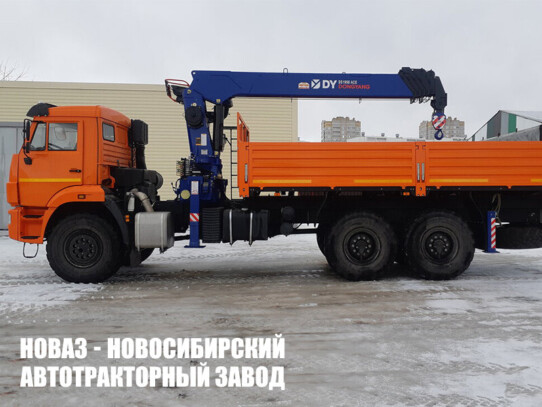 Бортовой автомобиль КАМАЗ 65115-3094-48 с манипулятором DongYang SS1956 ACE до 8 тонн