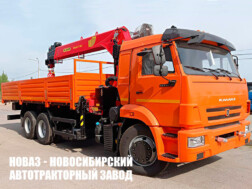 Бортовой автомобиль КАМАЗ 65115-3094-48 с краном‑манипулятором INMAN IT 150 до 7,1 тонны