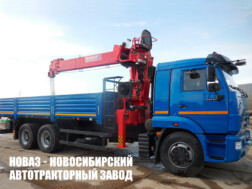 Бортовой автомобиль КАМАЗ 65117‑4010‑48 с краном‑манипулятором Horyong HRS206 до 8 тонн
