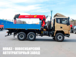 Бортовой автомобиль Shacman SX32586V385 X3000 с краном‑манипулятором INMAN IT 150 до 7,1 тонны с доставкой по всей России