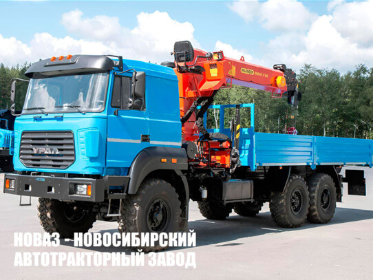 Бортовой автомобиль Урал-М 4320-4972-80 с манипулятором INMAN IT 150 до 7,1 тонны (фото 1)