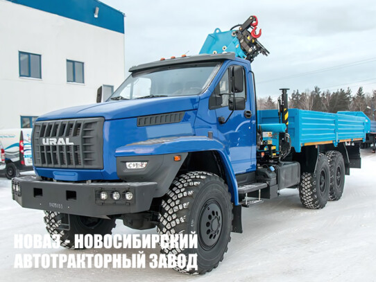 Бортовой автомобиль Урал NEXT 4320-6951-72 с манипулятором INMAN IM 320 до 8,5 тонны модели 4251 (фото 1)