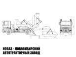 Бункеровоз МАЗ 590625-030 грузоподъёмностью 9 тонн на базе МАЗ 555025-551-000 (фото 3)