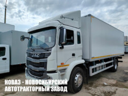 Изотермический фургон JAC N180 грузоподъёмностью 9,8 тонны с кузовом 9200х2600х2500 мм