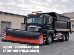 Комбинированная дорожная машина МК-7534-08 с бункером для песка на базе самосвала HOWO T5G с доставкой по всей России