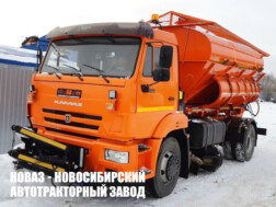 Комбинированная дорожная машина Р-45.43253 с бункером и цистерной на базе КАМАЗ 43253 с доставкой по всей России