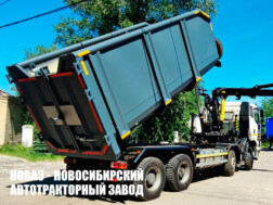 Ломовоз FAW J6 CA3310 с манипулятором ESSEL EC80S-93 до 2,3 тонны с доставкой по всей России