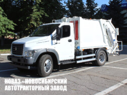Мусоровоз ГАЗ САЗ 3901‑12 объёмом 6 м³ с задней загрузкой кузова на базе ГАЗон NEXT C41R13