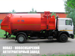 Мусоровоз КО‑449‑35 объёмом 22 м³ с боковой загрузкой кузова на базе МАЗ 6312С5