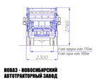 Мусоровоз МК-4541-12 объёмом 9,3 м³ с задней загрузкой на базе КАМАЗ 43089 Компас-9 (фото 6)