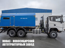 Мобильная паровая котельная ППУА 1600/100 производительностью 1600 кг/ч на базе Shacman X5000 с доставкой по всей России