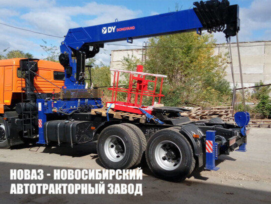 Седельный тягач Shacman SX42586V385 X3000 с манипулятором DongYang SS1956 ACE до 7 тонн (фото 1)