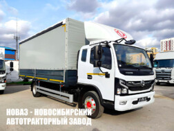 Тентованный грузовик DongFeng C120L грузоподъёмностью 6,7 тонны с кузовом 6800х2550х2500 мм с доставкой в Белгород и Белгородскую область