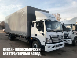 Тентованный фургон Foton S120 грузоподъёмностью 6,4 тонны с кузовом 7500x2550x2500 мм с доставкой в Белгород и Белгородскую область