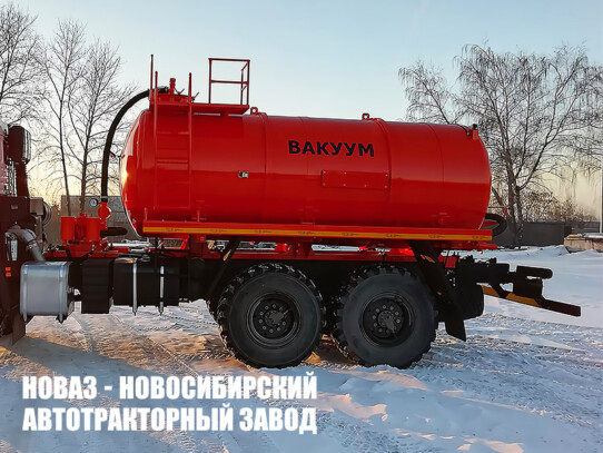 Ассенизатор АВ-10 объёмом 10 м³ на базе МАЗ 6312С5-8575-012 (фото 1)