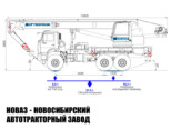 Автокран КС-55713-5 Галичанин грузоподъёмностью 25 тонн со стрелой 22 м на базе КАМАЗ 43118-23011-50 (фото 5)