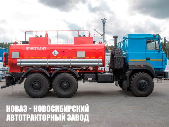 Автотопливозаправщик объёмом 11 м³ с 2 секциями на базе Урал-М 5557-4551-82 модели 5954 (фото 1)