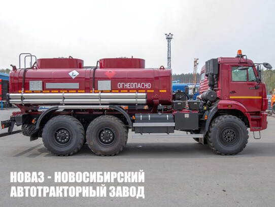 Автотопливозаправщик объёмом 12 м³ с 2 секциями на базе КАМАЗ 43118 модели 7869 (фото 1)