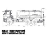Автотопливозаправщик объёмом 12 м³ с 2 секциями на базе КАМАЗ 43118 модели 7869 (фото 2)