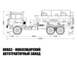 Автотопливозаправщик объёмом 12 м³ с 2 секциями на базе Урал-М 4320-4971-80 модели 8398 (фото 2)
